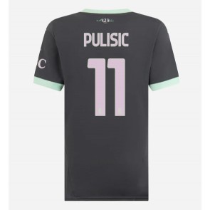 AC Milan Christian Pulisic #11 Tredjetröja Dam 2024-25 Kortärmad